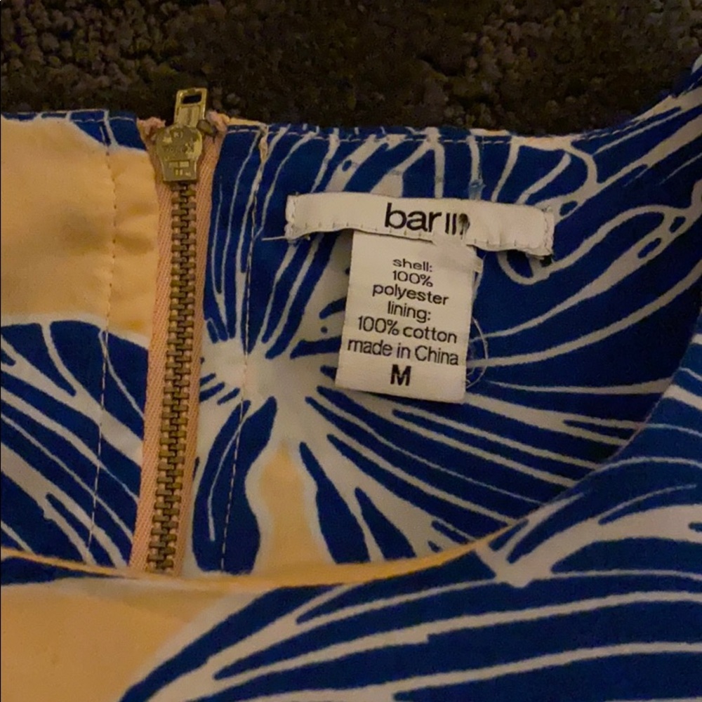 Bar III Floral Mini Dress - Picture 3 of 3